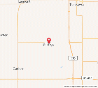 Map of 74630, Oklahoma