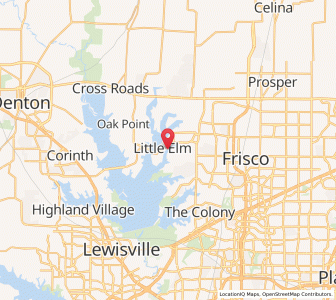 Map of 75068, Texas
