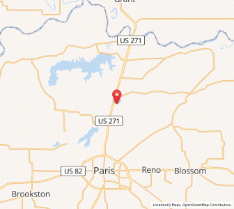 Map of 75473, Texas