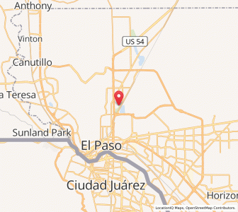 Map of 79904, Texas