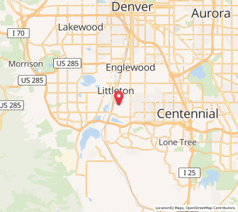 Map of 80121, Colorado