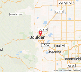 Map of 80304, Colorado