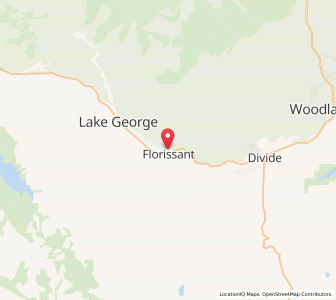 Map of 80816, Colorado