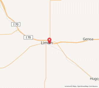 Map of 80828, Colorado