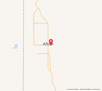 Map of 83110, Wyoming