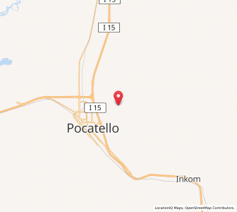 Map of 83201, Idaho