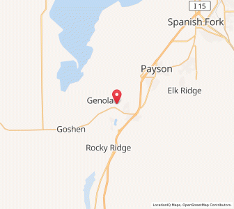 Map of 84655, Utah