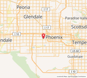 Map of 85009, Arizona