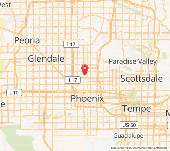 Map of 85013, Arizona
