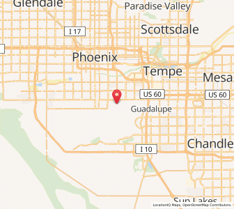 Map of 85042, Arizona