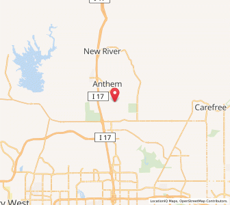 Map of 85086, Arizona