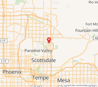 Map of 85258, Arizona