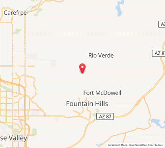 Map of 85259, Arizona