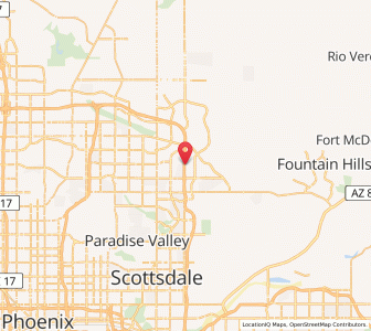 Map of 85260, Arizona