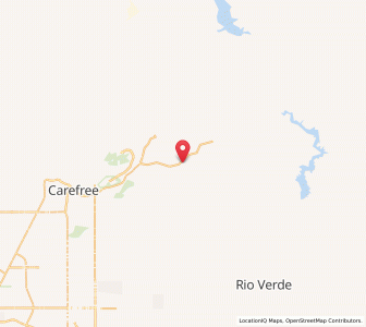 Map of 85262, Arizona