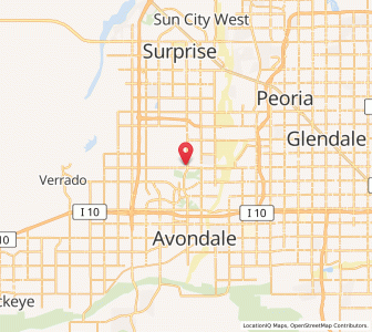 Map of 85340, Arizona