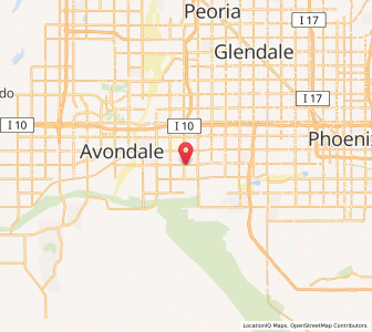 Map of 85353, Arizona