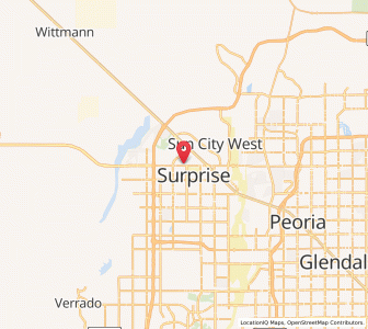 Map of 85374, Arizona