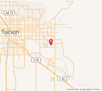Map of 85730, Arizona