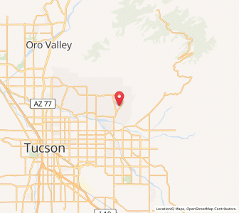 Map of 85750, Arizona