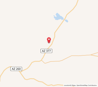 Map of 85928, Arizona