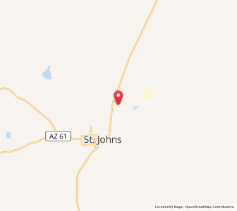 Map of 85936, Arizona