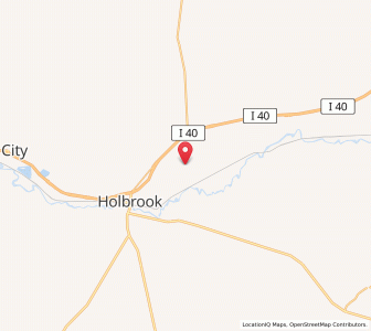 Map of 86025, Arizona