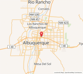 Map of 87123, New Mexico