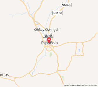 Map of 87532, New Mexico