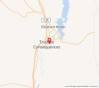 Map of 87901, New Mexico