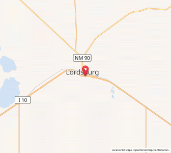 Map of 88045, New Mexico