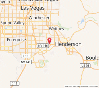 Map of 89074, Nevada