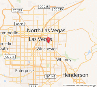 Map of 89104, Nevada