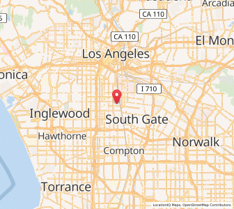 Map of 90001, California