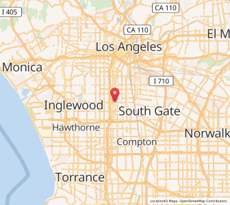 Map of 90003, California