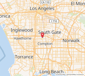 Map of 90059, California