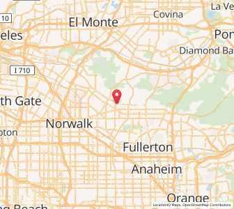 Map of 90603, California
