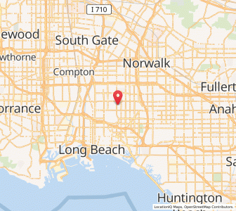 Map of 90712, California