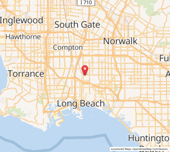 Map of 90807, California