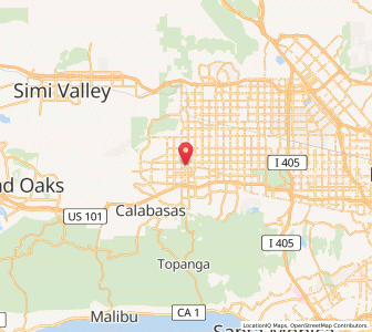Map of 91303, California