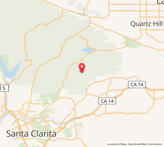 Map of 91390, California