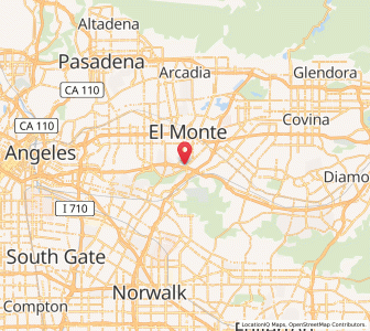 Map of 91733, California