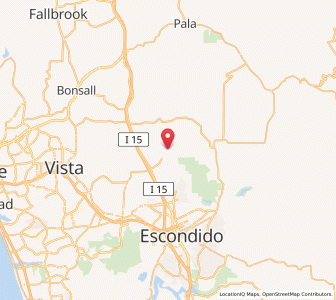 Map of 92026, California