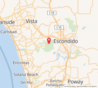 Map of 92078, California