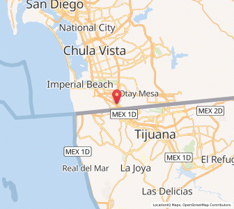 Map of 92173, California