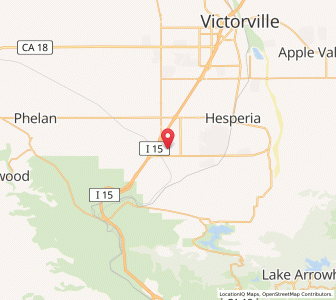 Map of 92344, California