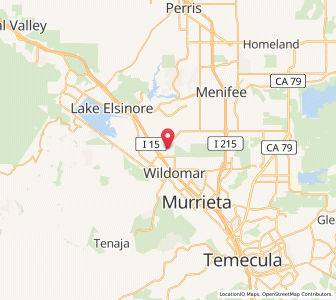 Map of 92595, California