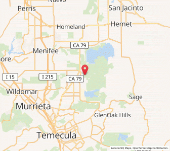 Map of 92596, California