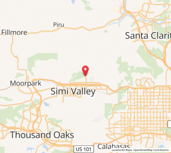 Map of 93063, California