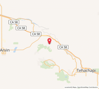 Map of 93531, California